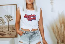 Load image into Gallery viewer, American Honey Womens Muscle Tank