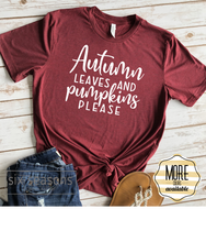 Load image into Gallery viewer, Autumn Leaves and pumpkins please