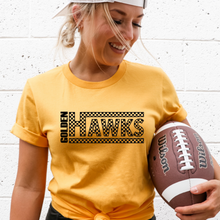 Load image into Gallery viewer, Checkered Golden Hawks (Youth and Adult) 4 Colors