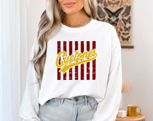 Load image into Gallery viewer, Cyclones Strips Comfort Colors Crew (3 colors)