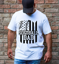 Load image into Gallery viewer, Softball Dad Flag (6 Colors)