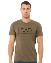 Load image into Gallery viewer, Dad Est (custom year) tee