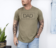 Load image into Gallery viewer, Dad/Papa Established Year (CUSTOMIZABLE) shirt