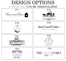 Load image into Gallery viewer, Personalized Full Design Wood Cutting Board - 3 size options