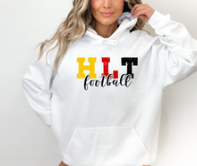Load image into Gallery viewer, HLT Football Hoodie (Youth and Adult 2 Colors)