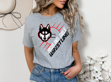 Load image into Gallery viewer, Highland Huskies Girls Wrestling Tee (Youth and Adult)