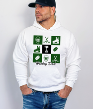 Load image into Gallery viewer, Hockey Family Checkered Box Design Hoodie (Adult)