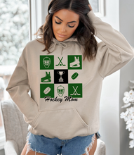 Load image into Gallery viewer, Hockey Family Checkered Box Design Hoodie (Adult)