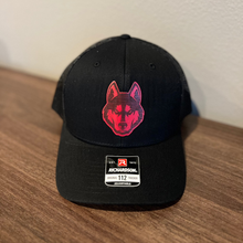 Load image into Gallery viewer, Adult Huskies Head Leather Patch Hat