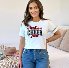 Load image into Gallery viewer, Huskies Cheer Custom Tee (2 Colors)
