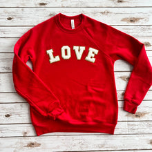 Load image into Gallery viewer, Love Patch Bella Crew Neck