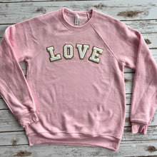 Load image into Gallery viewer, Love Patch Bella Crew Neck