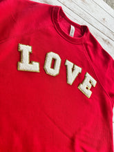 Load image into Gallery viewer, Love Patch Bella Crew Neck