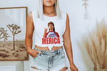 Load image into Gallery viewer, Joe Dirt's Merica Womens Muscle Tank