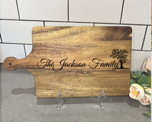 Load image into Gallery viewer, Personalized Full Design Wood Cutting Board - 3 size options