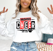 Load image into Gallery viewer, Stamped Huskies Cheer (2 Colors)