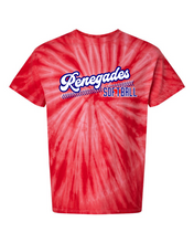 Load image into Gallery viewer, Player Shirt - Renegades 10U Blue State Tye Die Tee- Red Only