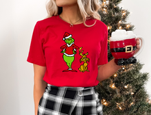 Load image into Gallery viewer, Grinch and Max tee