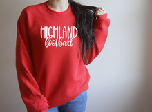Load image into Gallery viewer, Highland Football Bella Canvas Fleece Crew