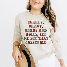 Load image into Gallery viewer, Let me see you casserole Fleece Lined Bella Canvas Crew neck