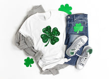 Load image into Gallery viewer, Glitter Shamrock Shirt