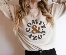 Load image into Gallery viewer, Comfy and Cozy - Bella Canvas Fleece Lined