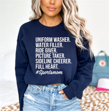 Load image into Gallery viewer, #SportsMom Crew