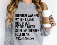 Load image into Gallery viewer, #SportsMom Crew