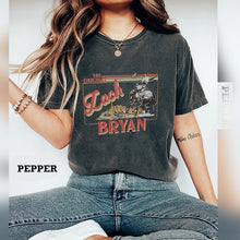 Load image into Gallery viewer, Zach Bryan Cowboy Comfort Colors Tee