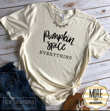 Load image into Gallery viewer, Pumpkin Spice Everything Cute Fall Shirts for Women