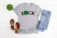 Load image into Gallery viewer, Grunge Shamrock Lucky Shirt