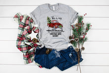 Load image into Gallery viewer, Christmas Movie Shirt, Vintage Truck Christmas Shirt, Women's Graphic Tshirt