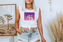 Load image into Gallery viewer, Aloha Tank Top Muscle Tank OR Racer Back