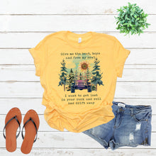Load image into Gallery viewer, Jeep, Give Me The Beat Boys And Free My Soul, Hippie Shirt, Jeep Lover, Women's Graphic Tshirt