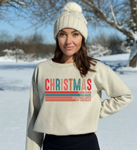 Load image into Gallery viewer, Christmas Favorite Things Crew Neck Sweatshirt