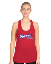 Load image into Gallery viewer, Renegades 10U Blue State Womens Racer Back Tank- 2 Colors