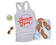 Load image into Gallery viewer, All American Honey Stars Racer Back Tank
