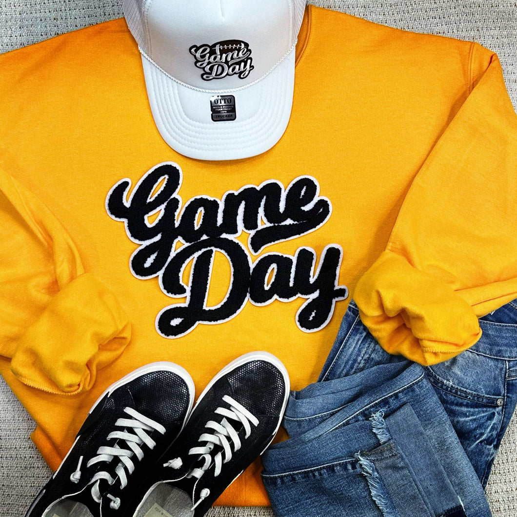 Game Day Patch Sweatshirt - Multiple Color Options