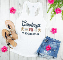 Load image into Gallery viewer, Cowboys and Toquila Tank
