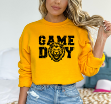 Load image into Gallery viewer, Game Day Lions Crew Neck Sweatshirt (2 Styles 4 Colors Youth And Adult)
