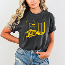 Load image into Gallery viewer, Go Hawkeyes Flag Comfort Colors Tee
