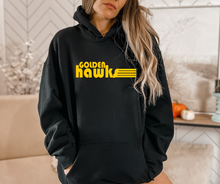Load image into Gallery viewer, Retro Golden Hawks Hoodie (Youth and Adult 4 Colors)
