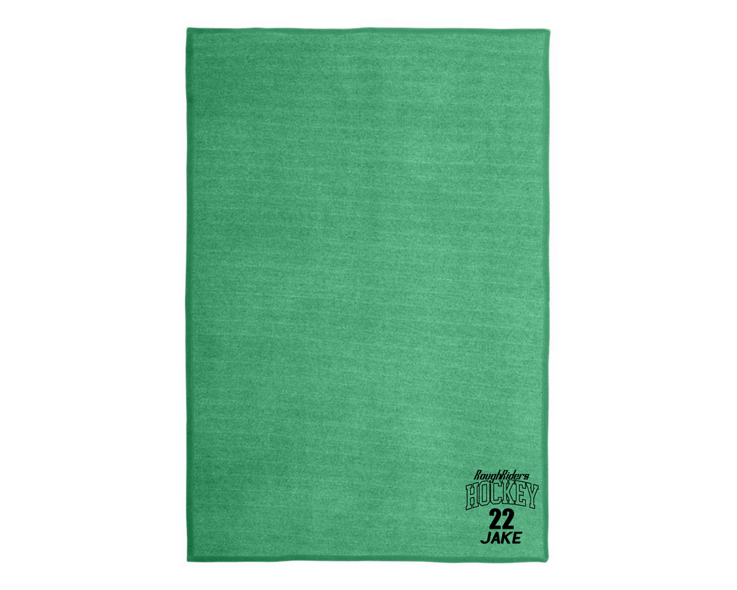 RoughRiders Hockey Customized Blanket