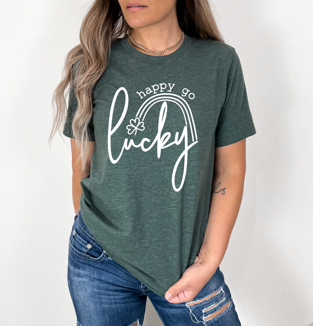 Happy Go Lucky Tee