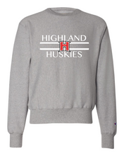 Load image into Gallery viewer, Highland Huskies Champion Reverse-weave Crew Neck
