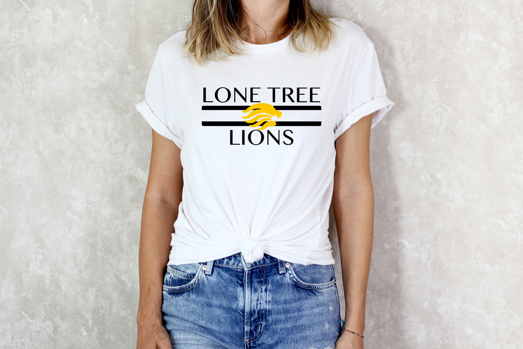 Lone Tree Lions Classic Tee (Youth and Adult 4 Colors)