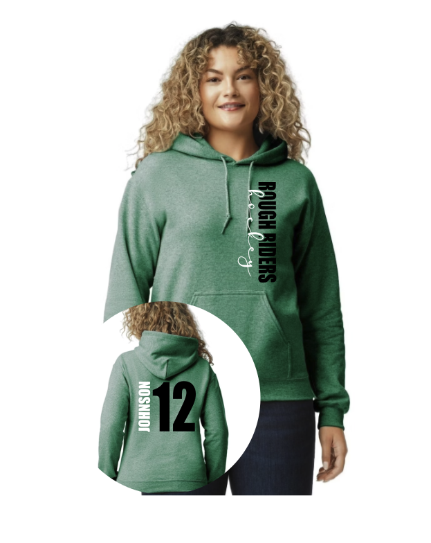 Customized Rough Riders Hoodie