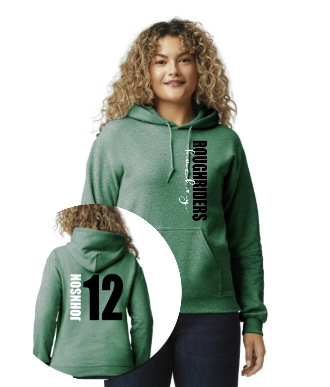 Customized Rough Riders Hoodie