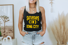 Load image into Gallery viewer, Saturdays in Iowa City Womens Muscle Tank
