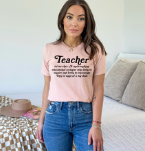 Load image into Gallery viewer, Teacher Definition 1
